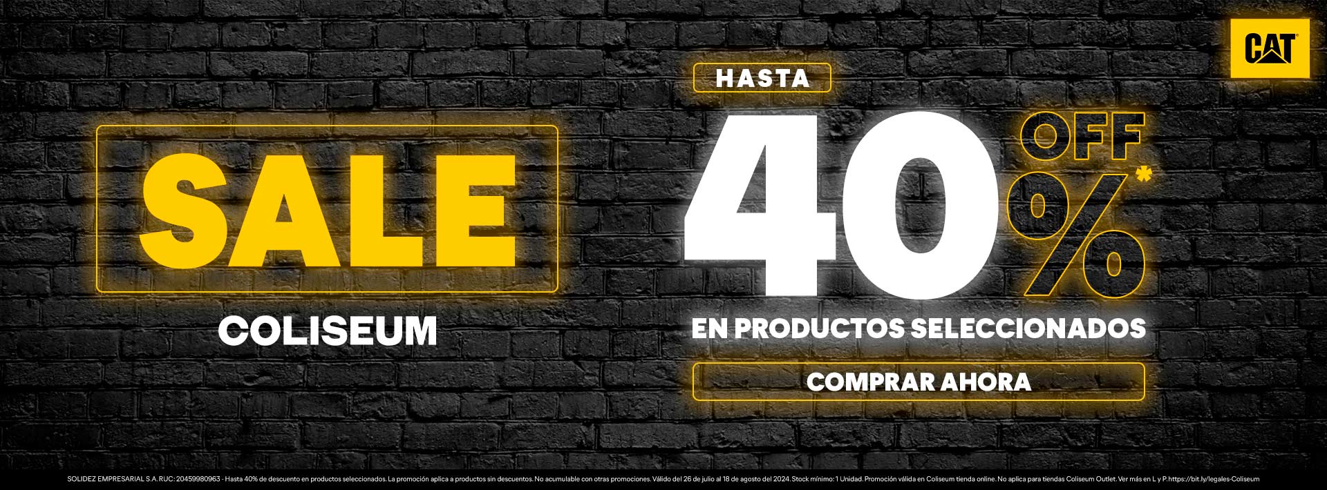 Caterpillar | Tienda urbana e industrial online Coliseum