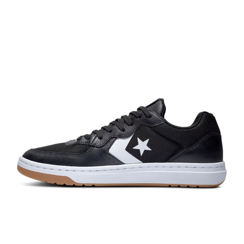 converse rival leather low