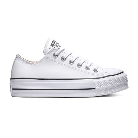 mujer converse chuck taylor lift clean hi
