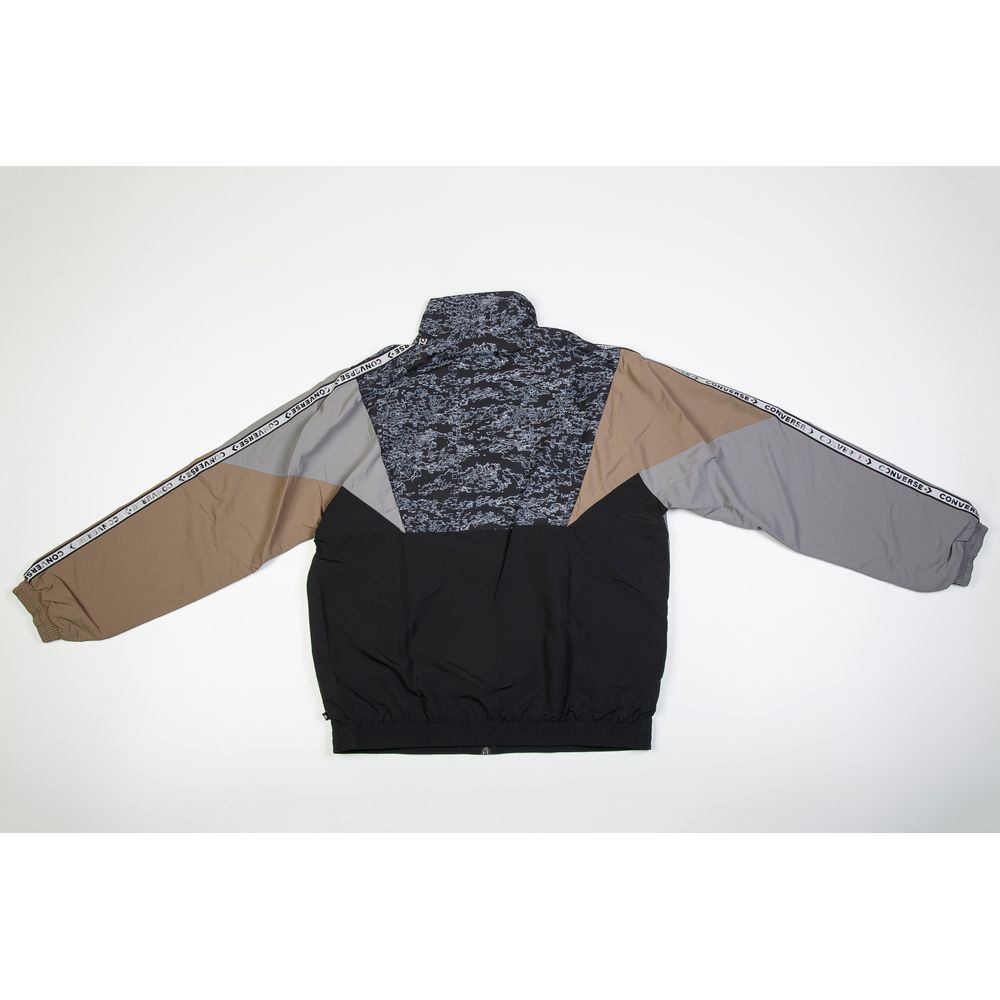 Casaca Urbana Converse Hombre Printed Erx Woven Track Jacket Black