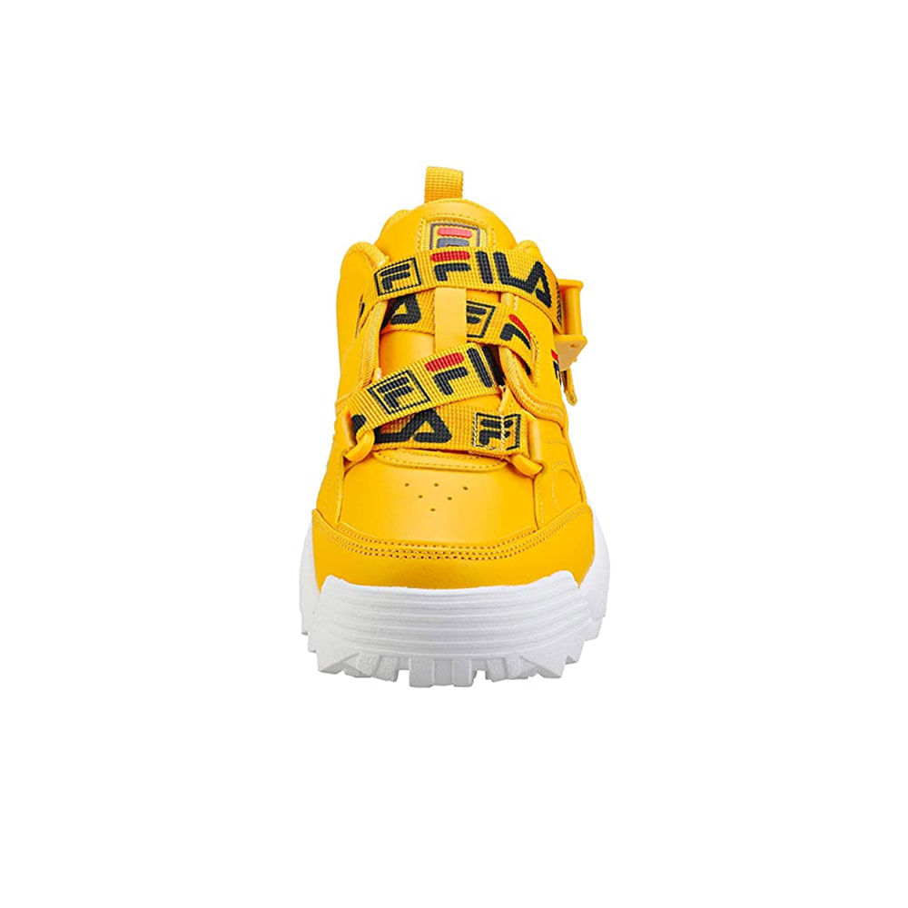 fila yellow fast charge trainers