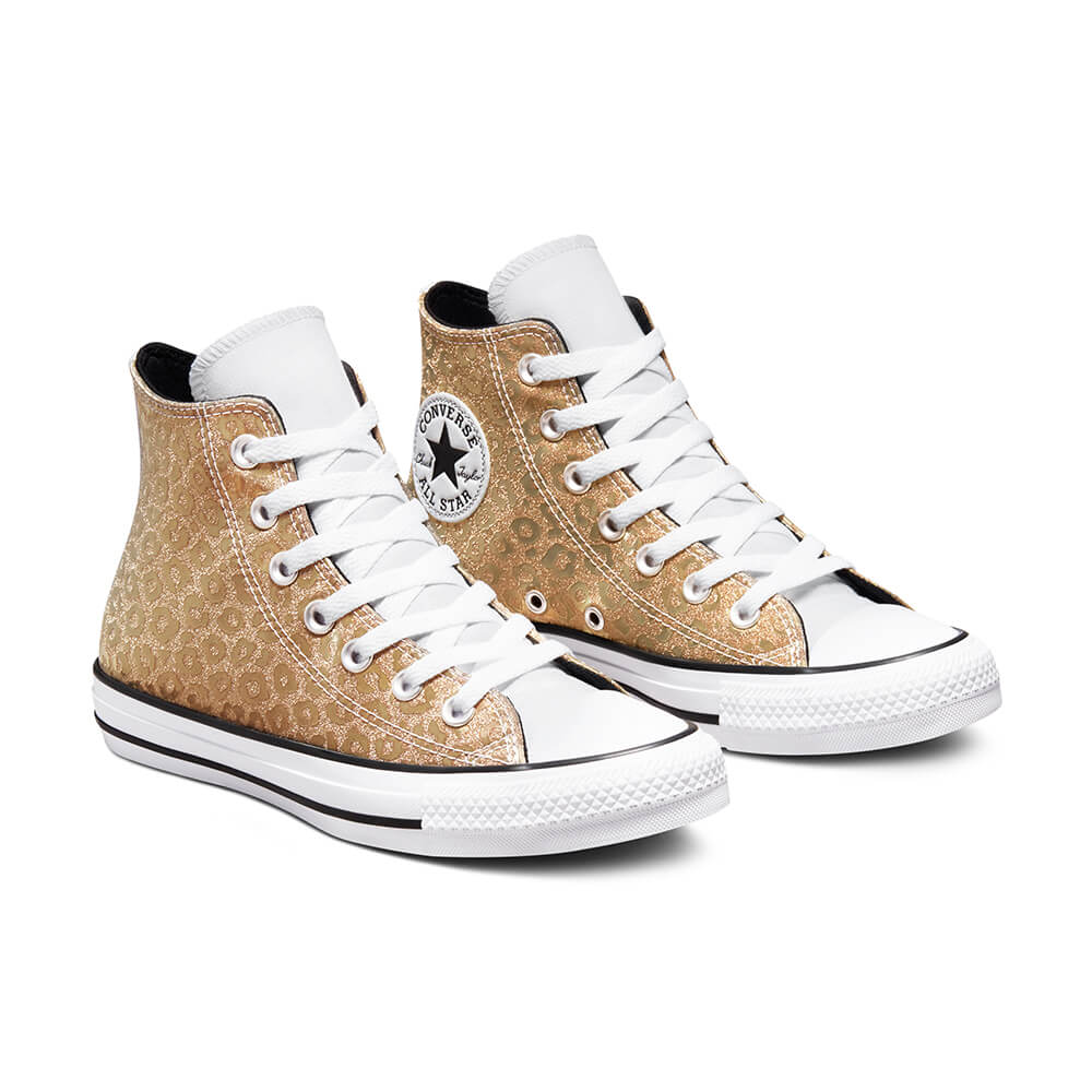 Zapatillas Chuck Taylor Leopard Glitter Hi 572040C0 Coliseum