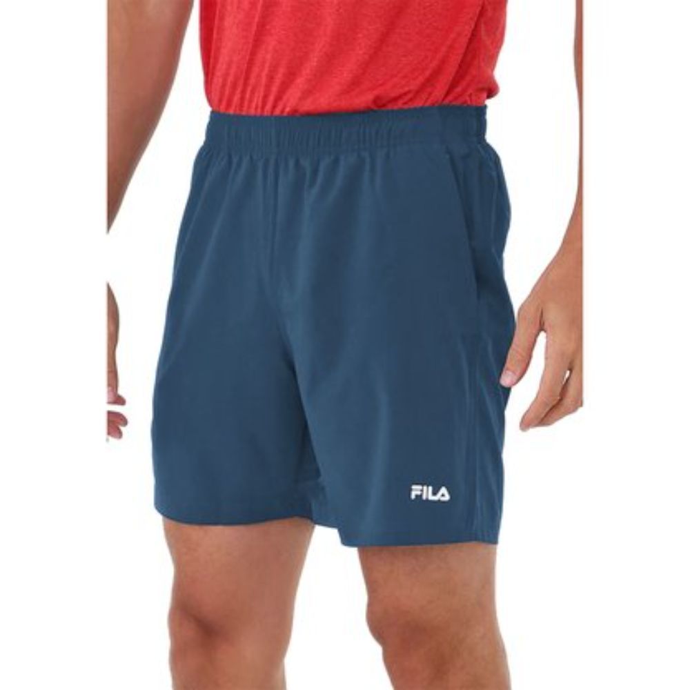 Short Diamond azul para hombre Fila Coliseum