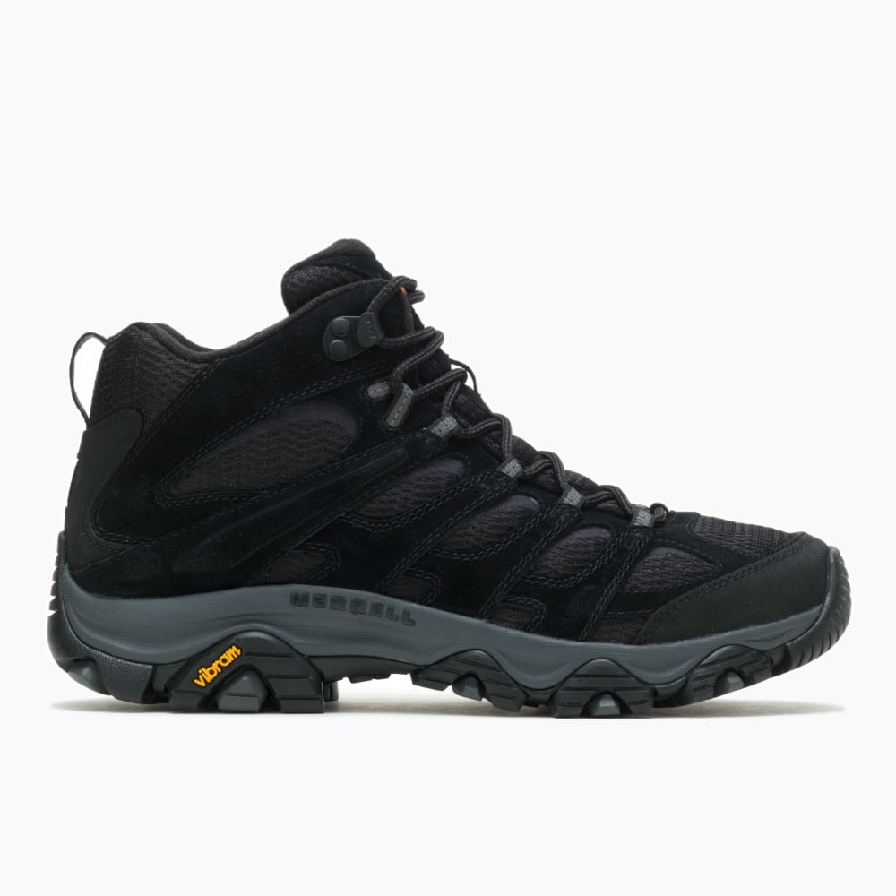 Botines Moab 3 Mid negro para hombre Merrell Coliseum