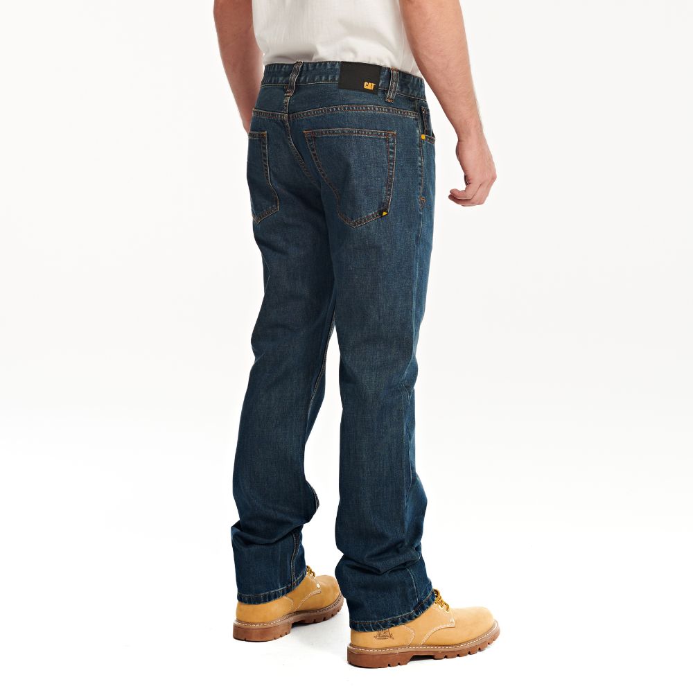 Jeans Hundred Straight azul para hombre Caterpillar Coliseum