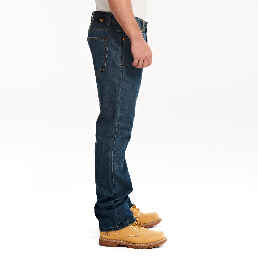 Jeans Hundred Straight azul para hombre Caterpillar Coliseum