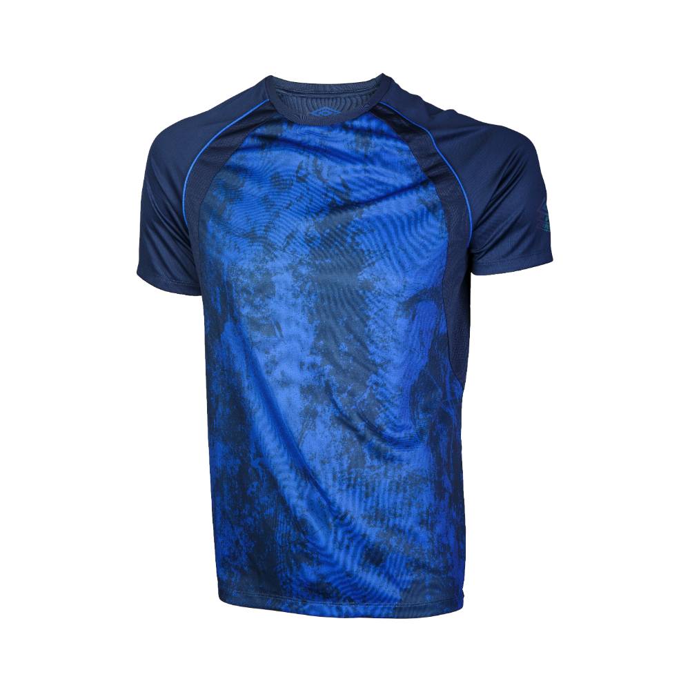 Poly Tee Pro Training Graphic Jersey azul para hombre