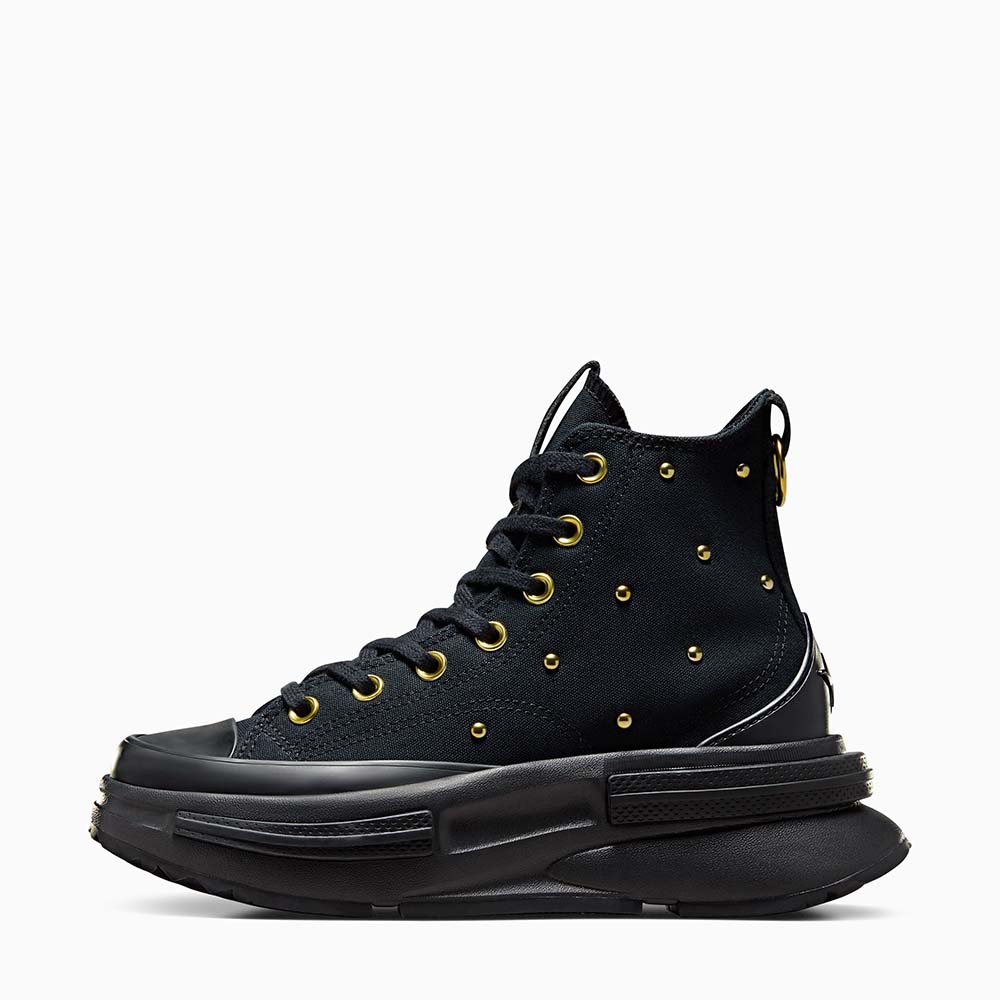 Converse doradas con on sale negro